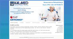 Desktop Screenshot of kalmed.com.pl