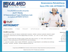 Tablet Screenshot of kalmed.com.pl